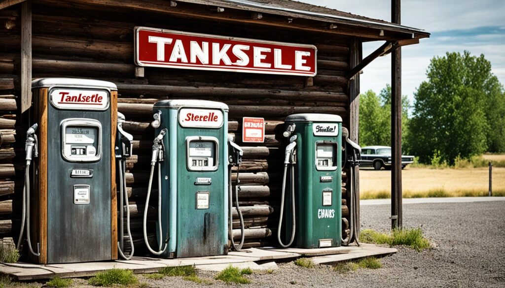 Historische Tankstelle