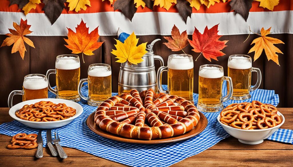 Oktoberfest Tischdeko