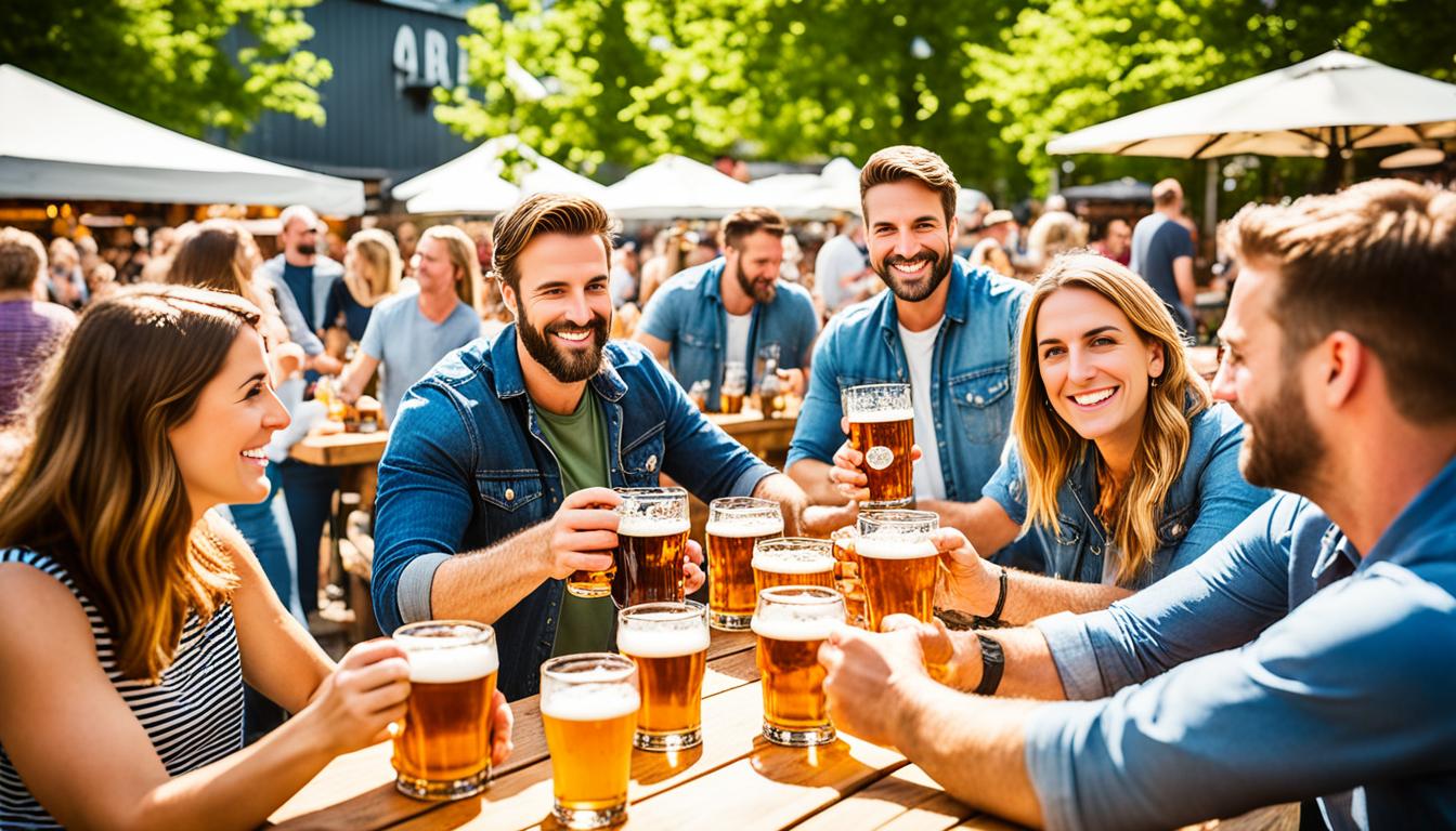 Beste Bierbrauereien Biergärten besuchen