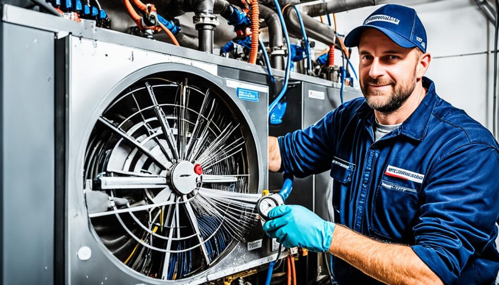 Dürchlaufkühler Zapfanlage Reinigung