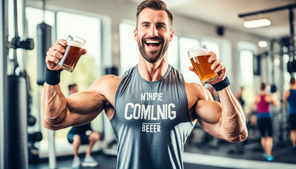 Bier und Fitness